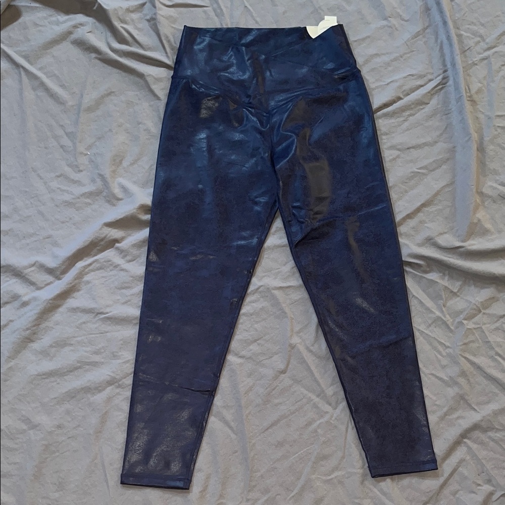 Women's Blue Leggings OFFLINE By Aerie